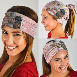 Australian Cockatoos Neck Gaiter Flora Aboriginal Dot Art Pattern