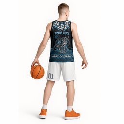 Personalised Ngati Kahungunu Aotearoa Meri Kirihimete Basketball Jersey Maori Kiwi Bird Silver Fern Koru Pattern