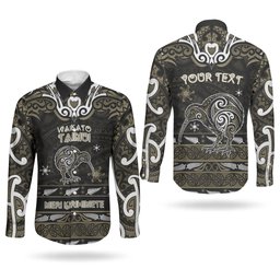 Personalised Waikato Tainui Aotearoa Meri Kirihimete Couples Matching Off Shoulder Maxi Dress and Long Sleeve Button Shirt Maori Kiwi Bird Silver Fern Koru Pattern