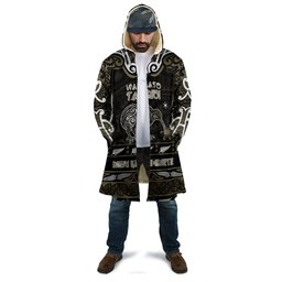 Personalised Waikato Tainui Aotearoa Meri Kirihimete Cloak Maori Kiwi Bird Silver Fern Koru Pattern