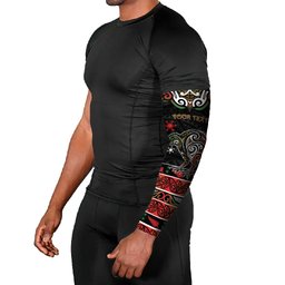 Personalised Ngai Tuhoe Aotearoa Meri Kirihimete Arm Sleeves Maori Kiwi Bird Silver Fern Koru Pattern