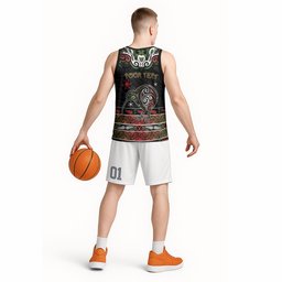 Personalised Ngai Tuhoe Aotearoa Meri Kirihimete Basketball Jersey Maori Kiwi Bird Silver Fern Koru Pattern