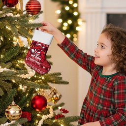 St George Illawarra Dragons Christmas Stocking Australian Rugby Fans - Pixelated Ugly Xmas Pattern Mascot Santa
