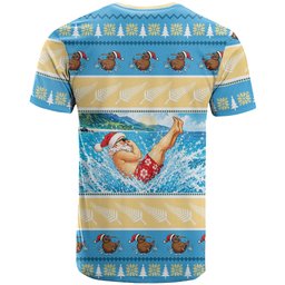 New Zealand Christmas T Shirt Have A Kiwi Manu-Mas