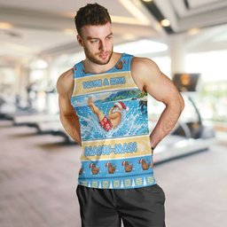 New Zealand Christmas Men Tank Top Have A Kiwi Manu-Mas