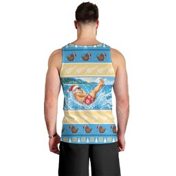 New Zealand Christmas Men Tank Top Have A Kiwi Manu-Mas