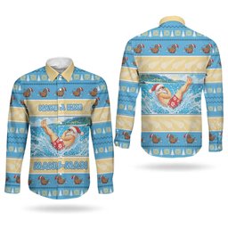 New Zealand Christmas Couples Matching Tank Maxi Dress and Long Sleeve Button Shirt Have A Kiwi Manu-Mas
