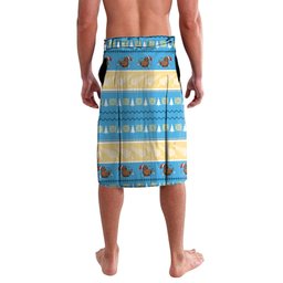 New Zealand Christmas Lavalava Have A Kiwi Manu-Mas