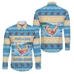 New Zealand Christmas Family Matching Tank Maxi Dress and Hawaiian Shirt Have A Kiwi Manu-Mas