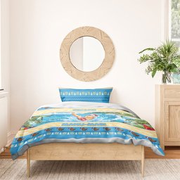 New Zealand Christmas Bedding Set Have A Kiwi Manu-Mas