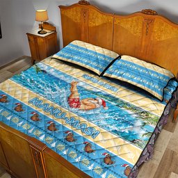New Zealand Christmas Quilt Bed Set Have A Kiwi Manu-Mas