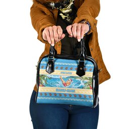 New Zealand Christmas Shoulder Handbag Have A Kiwi Manu-Mas