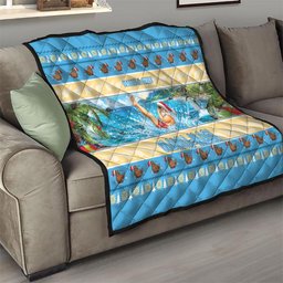 New Zealand Christmas Quilt Have A Kiwi Manu-Mas
