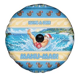 New Zealand Christmas Spare Tire Cover Have A Kiwi Manu-Mas