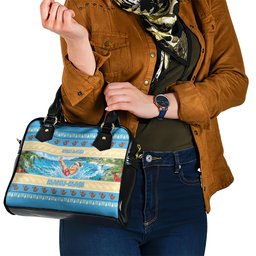 New Zealand Christmas Shoulder Handbag Have A Kiwi Manu-Mas