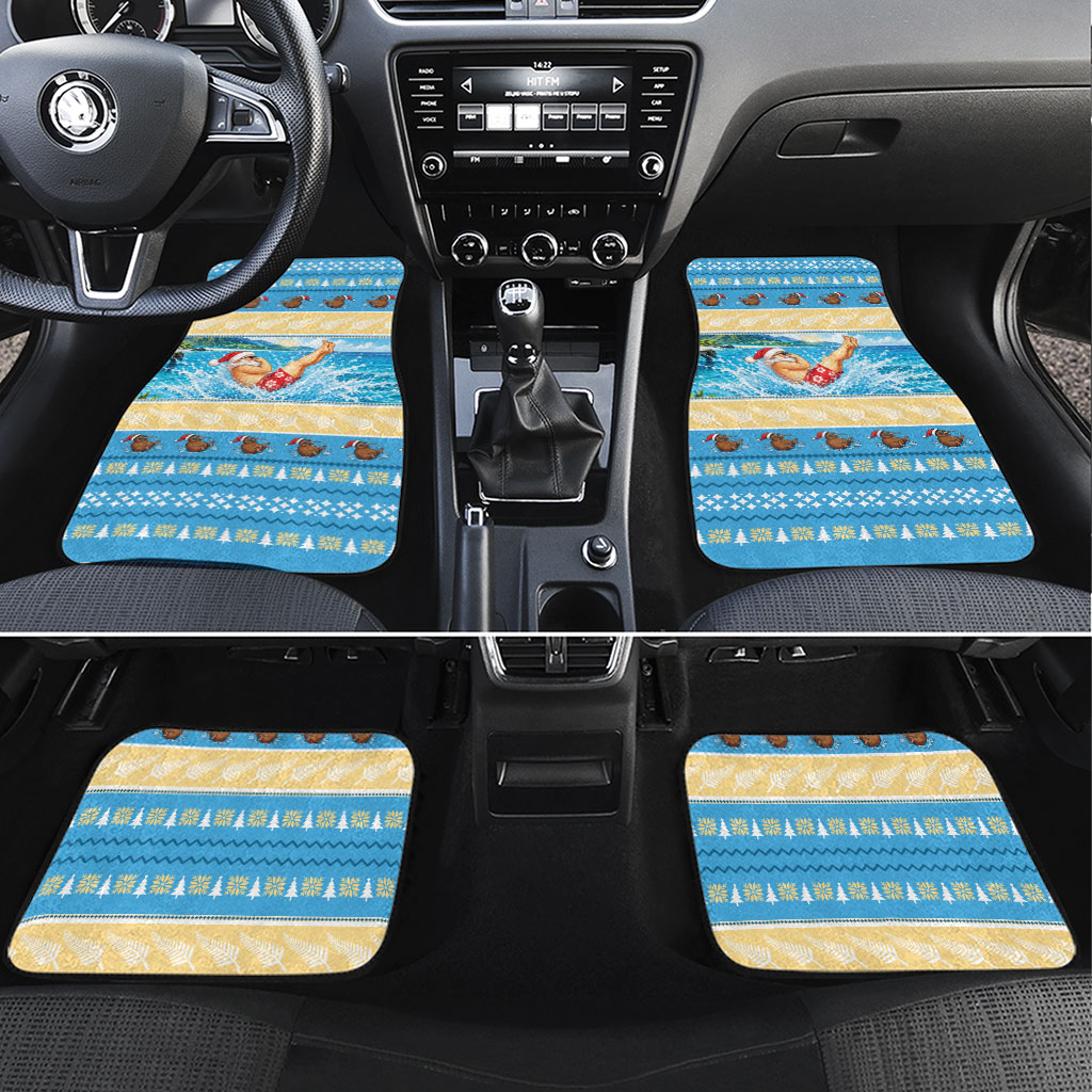New Zealand Christmas Car Mats Have A Kiwi Manu-Mas