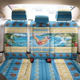 New Zealand Christmas Back Car Seat Cover Have A Kiwi Manu-Mas