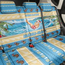 New Zealand Christmas Back Car Seat Cover Have A Kiwi Manu-Mas