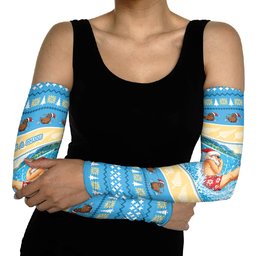 New Zealand Christmas Arm Sleeves Have A Kiwi Manu-Mas