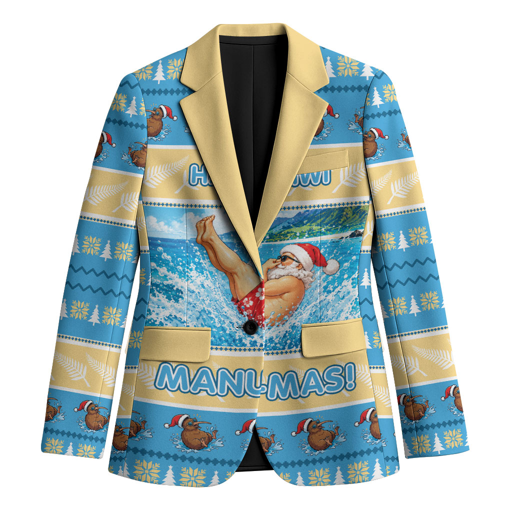 New Zealand Christmas Blazer Have A Kiwi Manu-Mas