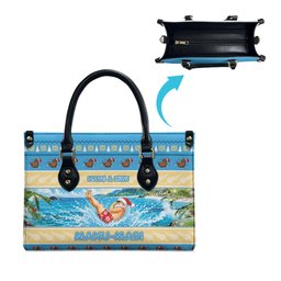 New Zealand Christmas Leather Bag Have A Kiwi Manu-Mas