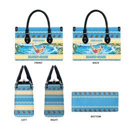 New Zealand Christmas Leather Bag Have A Kiwi Manu-Mas