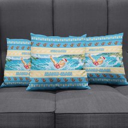 New Zealand Christmas Pillow Cover Have A Kiwi Manu-Mas