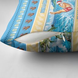 New Zealand Christmas Pillow Cover Have A Kiwi Manu-Mas