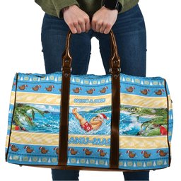 New Zealand Christmas Travel Bag Have A Kiwi Manu-Mas
