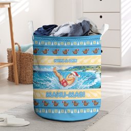 New Zealand Christmas Laundry Basket Have A Kiwi Manu-Mas