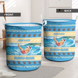 New Zealand Christmas Laundry Basket Have A Kiwi Manu-Mas