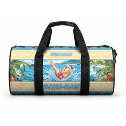 New Zealand Christmas Duffle Bag Have A Kiwi Manu-Mas