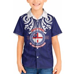 New Zealand United Tribes Te Kara Hawaiian Shirt He Whakaputanga Maori Pattern