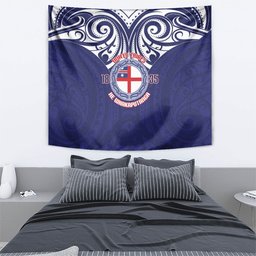 New Zealand United Tribes Te Kara Tapestry He Whakaputanga Maori Pattern