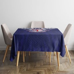 New Zealand United Tribes Te Kara Tablecloth He Whakaputanga Maori Pattern