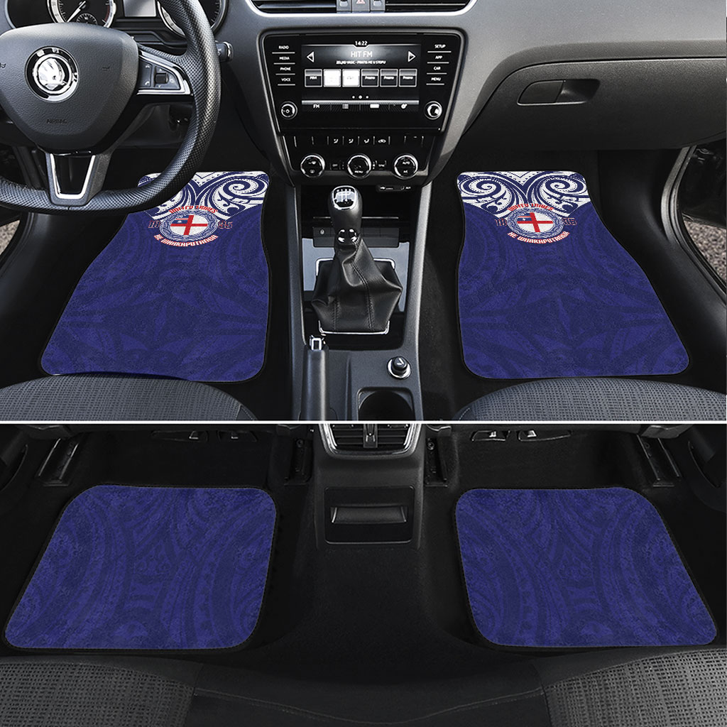 New Zealand United Tribes Te Kara Car Mats He Whakaputanga Maori Pattern