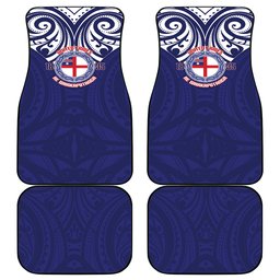 New Zealand United Tribes Te Kara Car Mats He Whakaputanga Maori Pattern
