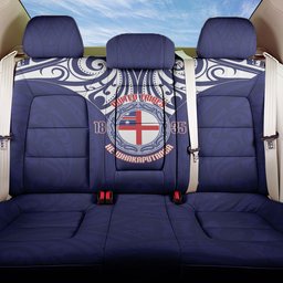 New Zealand United Tribes Te Kara Back Car Seat Cover He Whakaputanga Maori Pattern