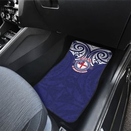 New Zealand United Tribes Te Kara Car Mats He Whakaputanga Maori Pattern