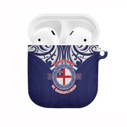 New Zealand United Tribes Te Kara AirPods Case He Whakaputanga Maori Pattern