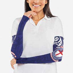 New Zealand United Tribes Te Kara Arm Sleeves He Whakaputanga Maori Pattern