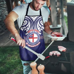 New Zealand United Tribes Te Kara Apron He Whakaputanga Maori Pattern