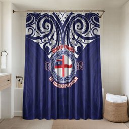 New Zealand United Tribes Te Kara Bathroom Set He Whakaputanga Maori Pattern