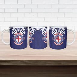 New Zealand United Tribes Te Kara Ceramic Mug He Whakaputanga Maori Pattern
