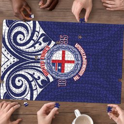 New Zealand United Tribes Te Kara Puzzle He Whakaputanga Maori Pattern