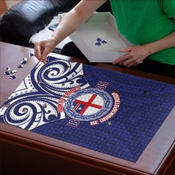 New Zealand United Tribes Te Kara Puzzle He Whakaputanga Maori Pattern