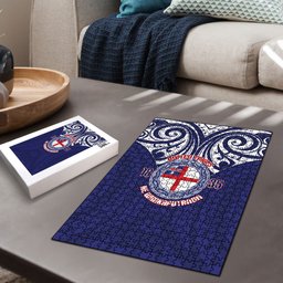 New Zealand United Tribes Te Kara Puzzle He Whakaputanga Maori Pattern