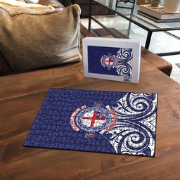 New Zealand United Tribes Te Kara Puzzle He Whakaputanga Maori Pattern