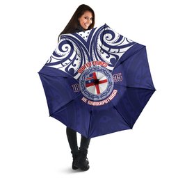 New Zealand United Tribes Te Kara Umbrella He Whakaputanga Maori Pattern