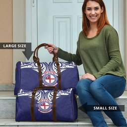 New Zealand United Tribes Te Kara Travel Bag He Whakaputanga Maori Pattern